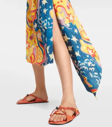 Marni X No Vacancy Inn beaded leather sandals | Thumbnail 5