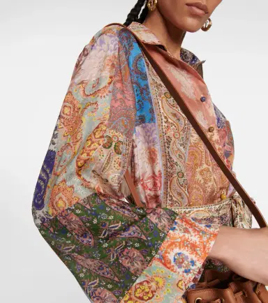 Zimmermann Devi printed silk midi dress | Thumbnail 3 Zimmermann Devi printed silk midi dress | Thumbnail 3
