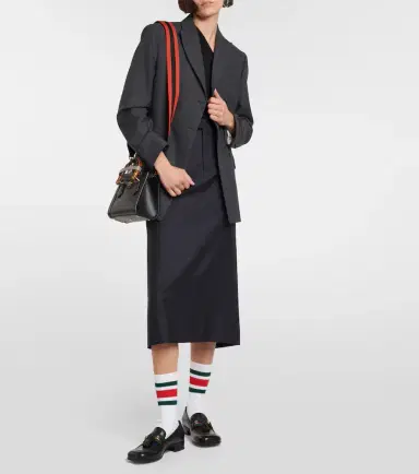 Gucci Interlocking G cotton-blend socks | Thumbnail 4