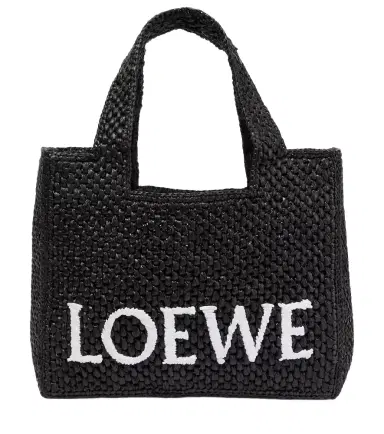 Loewe Paula's Ibiza Small logo top-handle bag | Thumbnail 1 Loewe Paula's Ibiza Small logo top-handle bag | Thumbnail 1
