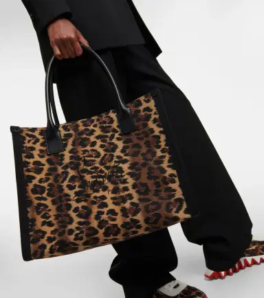Christian Louboutin Nastroloubi Large canvas tote bag | Thumbnail 7