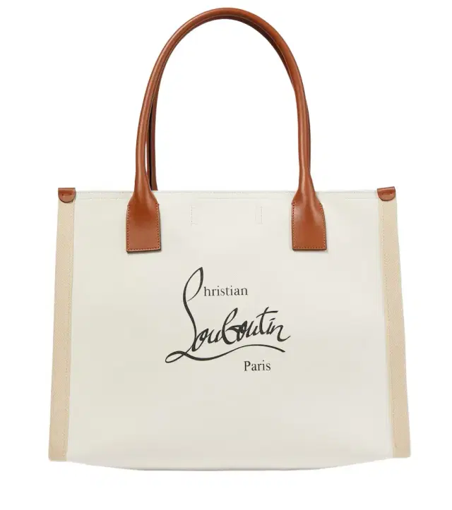 Christian Louboutin Nastroloubi Large canvas tote bag