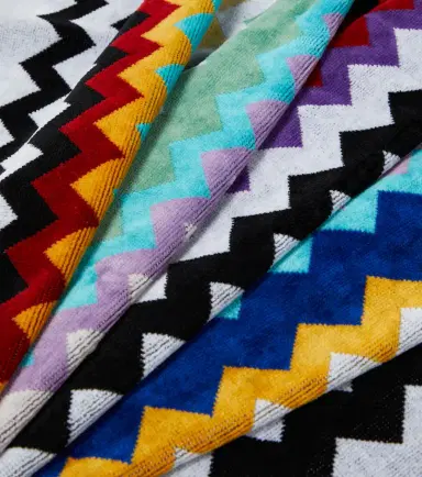 Missoni Zig Zag set of 2 cotton terry towels | Thumbnail 3