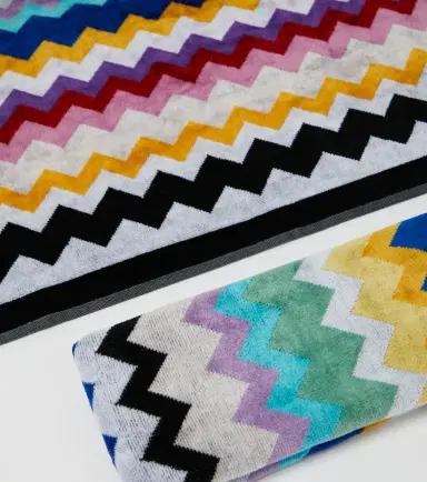 Missoni Zig Zag set of 2 cotton terry towels | Thumbnail 5