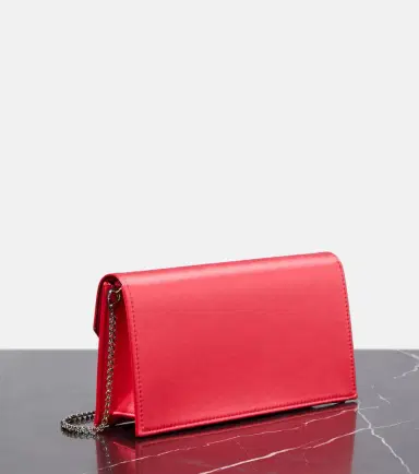 Christian Louboutin Loubi54 silk-satin clutch | Thumbnail 2