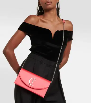 Christian Louboutin Loubi54 silk-satin clutch | Thumbnail 5