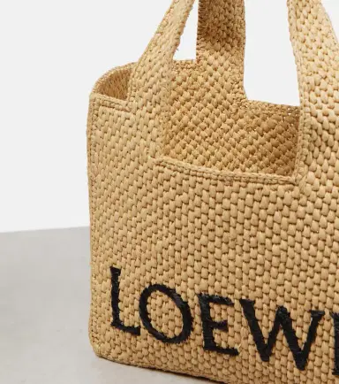 Loewe Paula's Ibiza Small logo raffia top-handle bag | Thumbnail 3