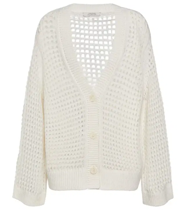 Dorothee Schumacher Pointelle wool and cashmere cardigan