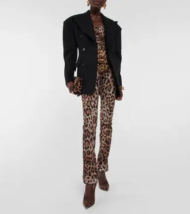 Christian Louboutin Kate 85 leopard-print satin pumps | Thumbnail 6
