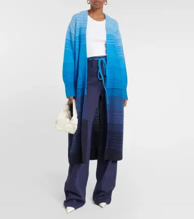 Dorothee Schumacher Blue Degrade ombré cardigan | Thumbnail 2