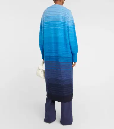 Dorothee Schumacher Blue Degrade ombré cardigan | Thumbnail 3