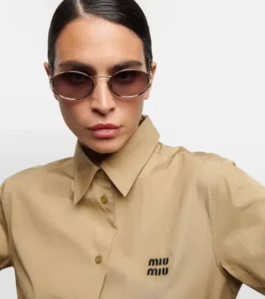 Miu Miu Round sunglasses | Thumbnail 4 Miu Miu Round sunglasses | Thumbnail 4