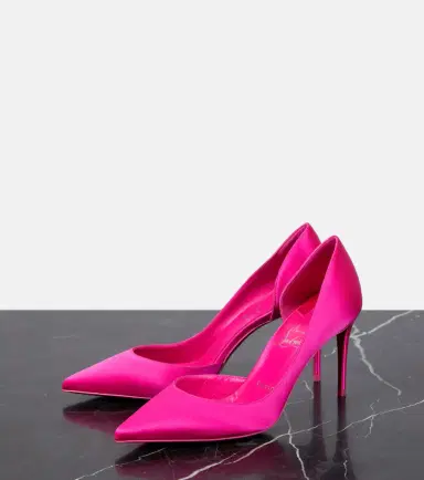 Christian Louboutin Iriza 85 silk satin pumps | Thumbnail 4 Christian Louboutin Iriza 85 silk satin pumps | Thumbnail 4