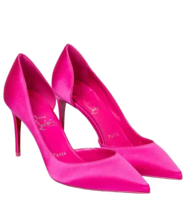Christian Louboutin Iriza 85 silk satin pumps | Thumbnail 1 Christian Louboutin Iriza 85 silk satin pumps | Thumbnail 1