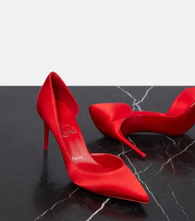 Christian Louboutin Iriza silk-satin pumps | Thumbnail 2