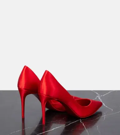 Christian Louboutin Iriza silk-satin pumps | Thumbnail 3