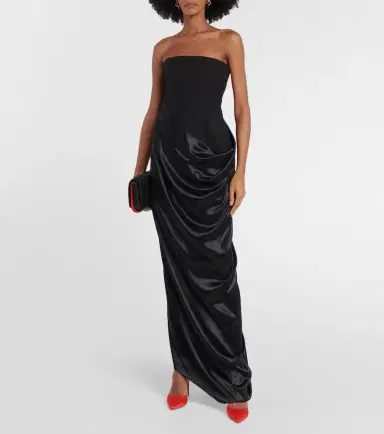 Christian Louboutin Iriza silk-satin pumps | Thumbnail 5