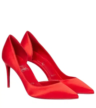 Christian Louboutin Iriza silk-satin pumps | Thumbnail 1