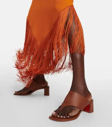 Christian Louboutin CL Tongamule leather sandals | Thumbnail 2