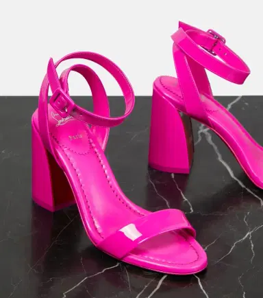 Christian Louboutin Miss Sabina 85 patent leather sandals | Thumbnail 4