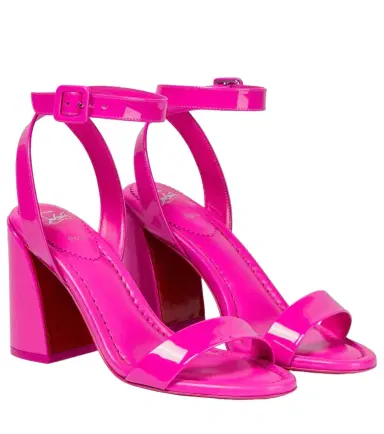 Christian Louboutin Miss Sabina 85 patent leather sandals | Thumbnail 1