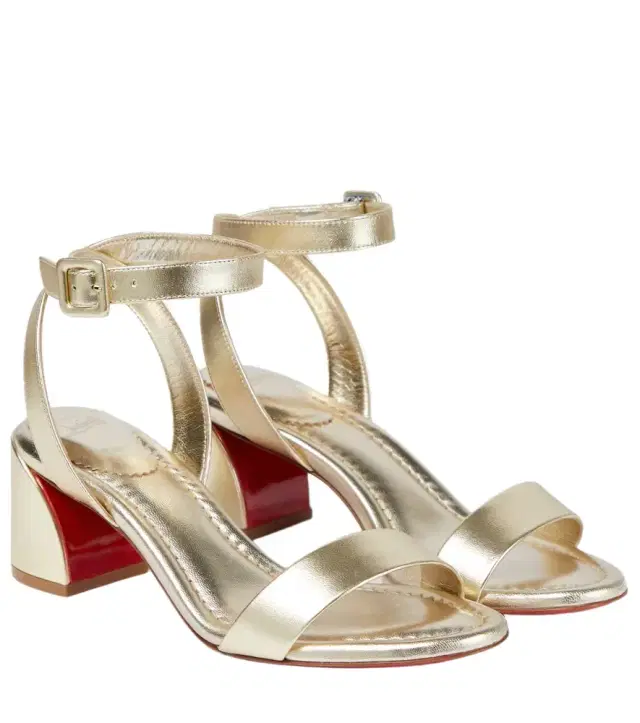 Christian Louboutin Miss Sabina 55 metallic sandals
