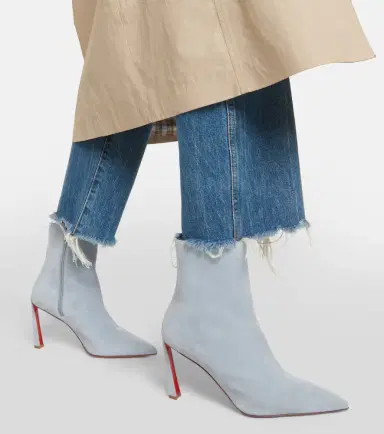 Christian Louboutin Condora 100 suede ankle boots | Thumbnail 5 Christian Louboutin Condora 100 suede ankle boots | Thumbnail 5