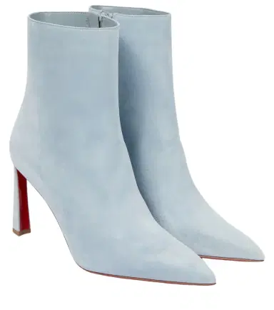 Christian Louboutin Condora 100 suede ankle boots | Thumbnail 1 Christian Louboutin Condora 100 suede ankle boots | Thumbnail 1