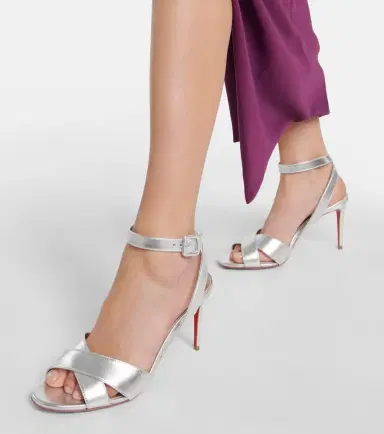 Christian Louboutin Mariza 85 metallic leather sandals | Thumbnail 6 Christian Louboutin Mariza 85 metallic leather sandals | Thumbnail 6