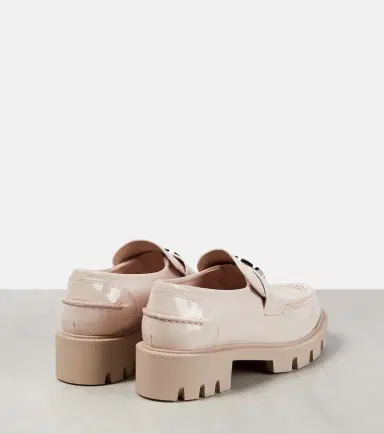 Christian Louboutin CL Moc Lug patent leather loafers | Thumbnail 3