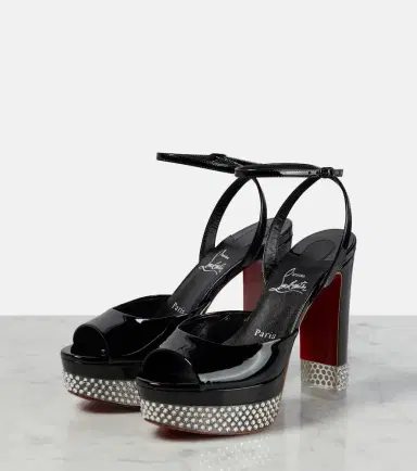 Christian Louboutin Cassandrina Alta 130 embellished sandals | Thumbnail 3 Christian Louboutin Cassandrina Alta 130 embellished sandals | Thumbnail 3
