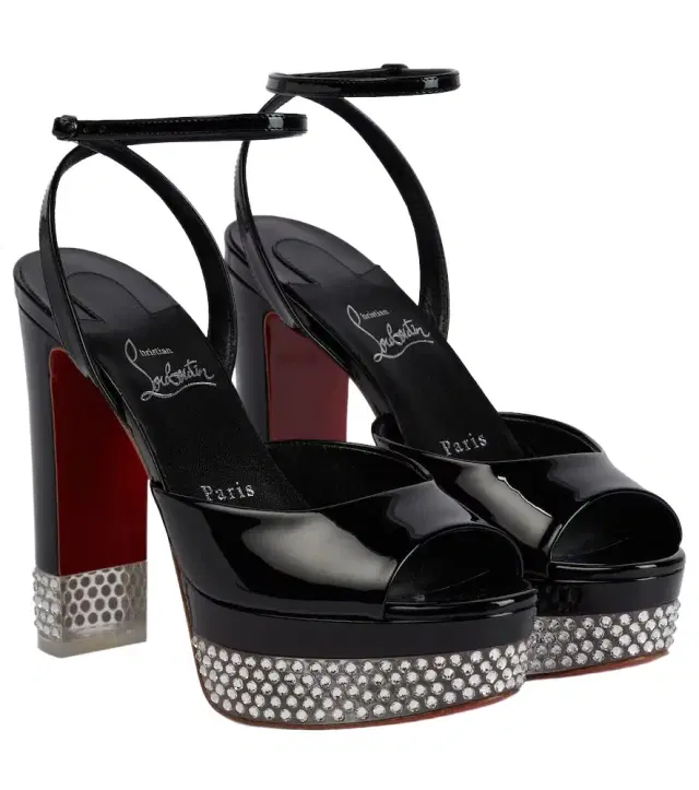 Christian Louboutin Cassandrina Alta 130 embellished sandals