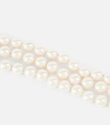 Vivienne Westwood Graziella embellished faux pearl bracelet | Thumbnail 3