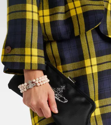 Vivienne Westwood Graziella embellished faux pearl bracelet | Thumbnail 4