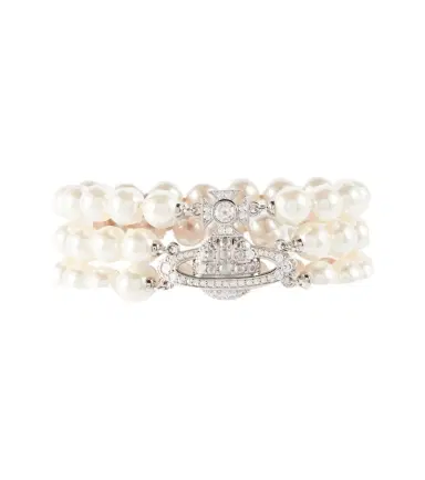 Vivienne Westwood Graziella embellished faux pearl bracelet | Thumbnail 1