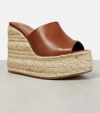 Christian Louboutin Ariella Zeppa leather espadrille wedges | Thumbnail 2 Christian Louboutin Ariella Zeppa leather espadrille wedges | Thumbnail 2