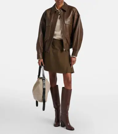 Gianvito Rossi Santiago knee-high leather boots | Thumbnail 6