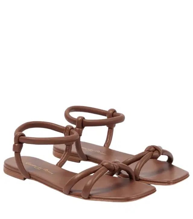 Gianvito Rossi Juno leather sandals