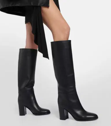 Gianvito Rossi Santiago knee-high leather boots | Thumbnail 5