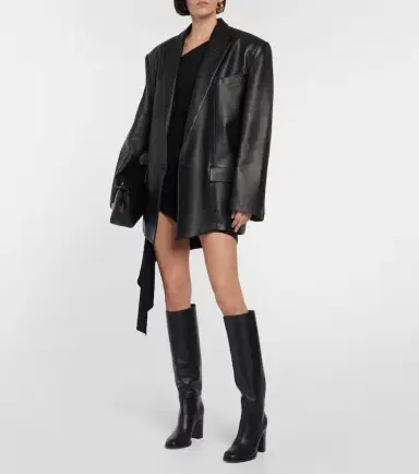 Gianvito Rossi Santiago knee-high leather boots | Thumbnail 6