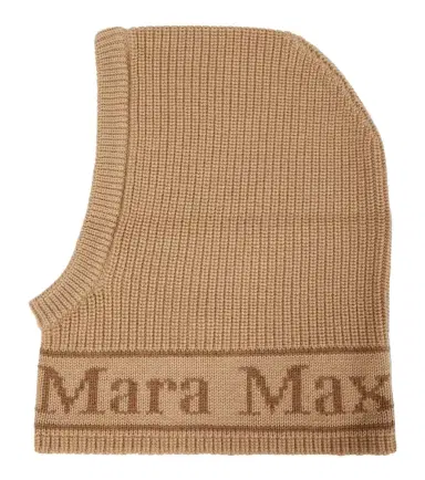 Max Mara Gong logo wool ski mask | Thumbnail 1