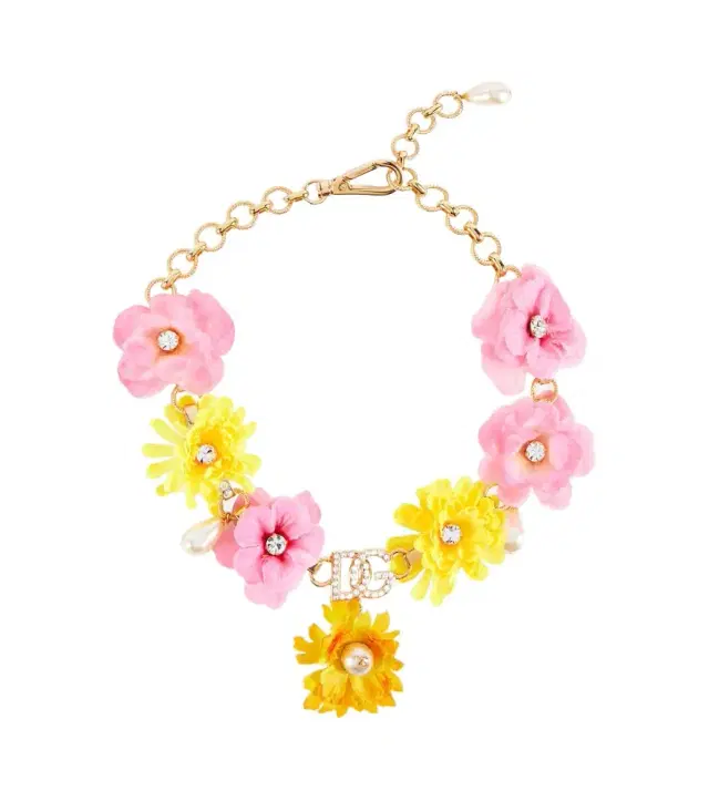Dolce & Gabbana Portofino embellished necklace