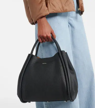 Max Mara Marine leather tote bag | Thumbnail 4