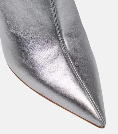 Gianvito Rossi Metallic leather ankle boots | Thumbnail 3