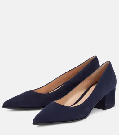 Gianvito Rossi Piper suede pumps | Thumbnail 4 Gianvito Rossi Piper suede pumps | Thumbnail 4