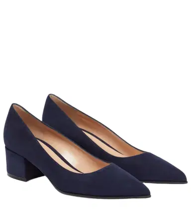 Gianvito Rossi Piper suede pumps | Thumbnail 1 Gianvito Rossi Piper suede pumps | Thumbnail 1