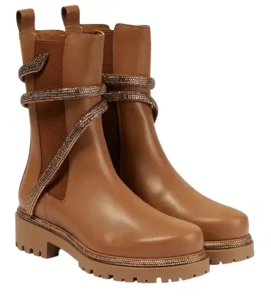 Rene Caovilla Chelsea leather ankle boots | Thumbnail 1