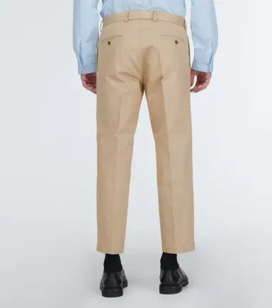 Junya Watanabe Cotton gabardine straight pants | Thumbnail 5 Junya Watanabe Cotton gabardine straight pants | Thumbnail 5