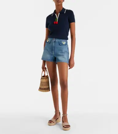 Valentino Garavani Rockstud leather espadrille wedges | Thumbnail 5