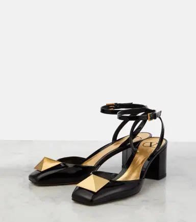 Valentino Garavani One Stud patent leather pumps | Thumbnail 3